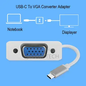 OEM High Definition 1080P Usb 3.1 Type C Usb C to VGA Conver