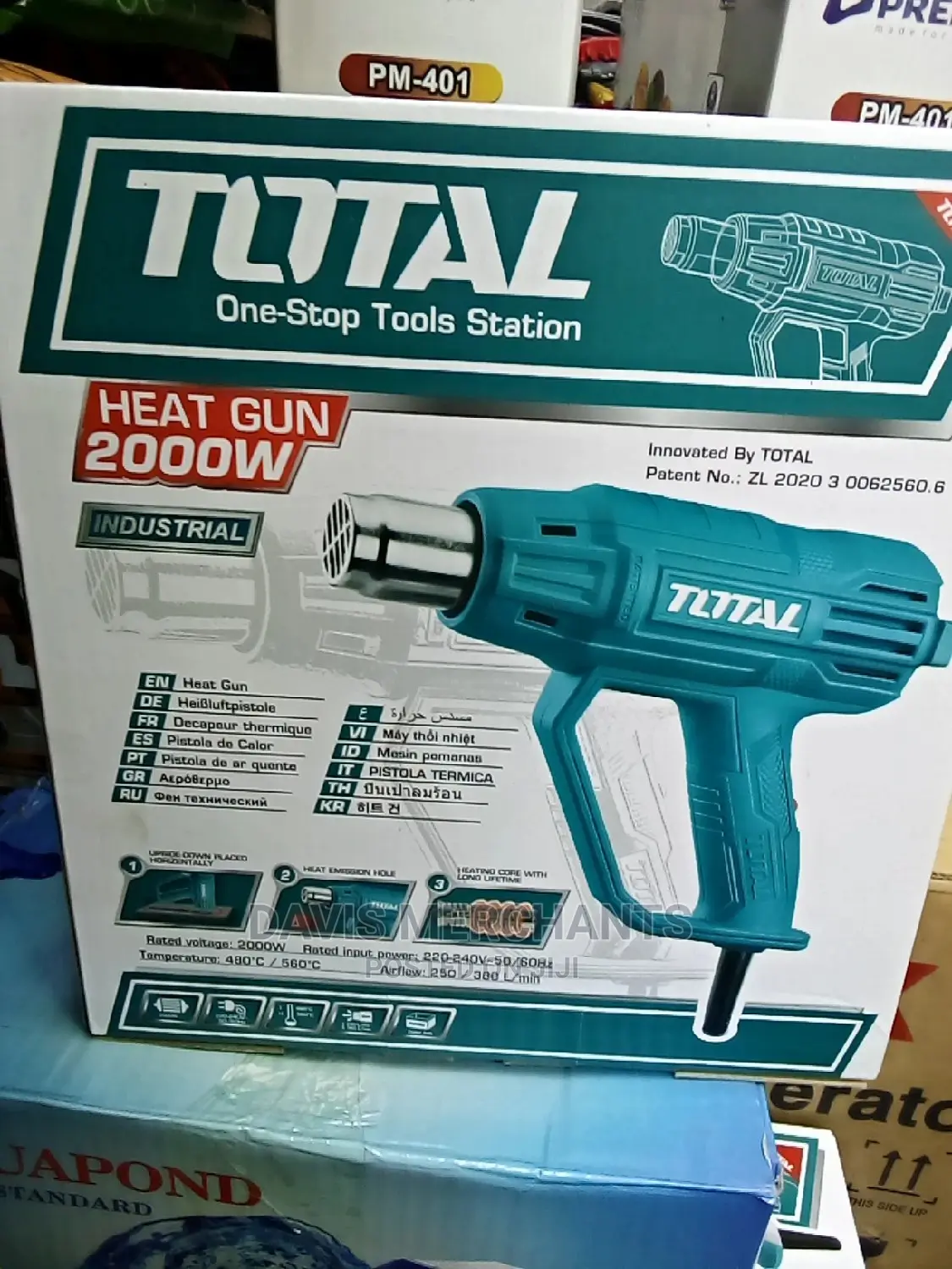 Total Heat Gun 2000w