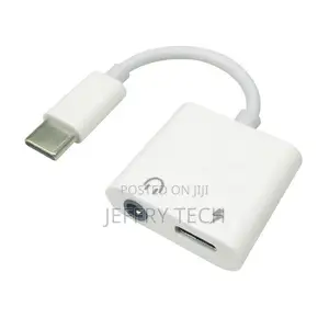Premium Digital 2 in 1 Usb Type C to 3.5mm Adapter With DAC