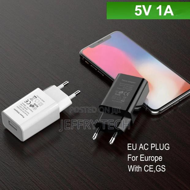 220vac EU AC Plug 5v 1a Wall Charger Adapter With CE GS - thumbnail 2