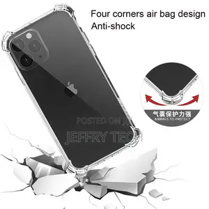 iPhone 12 13 MINI TPU Transparent Shockproof Case for iPhone