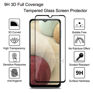 Tempered Glass Protector for Samsung Galaxy A02S A12 A20E A2