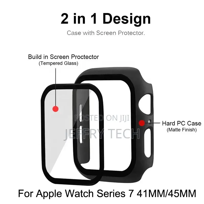 Tempered Glass Screen Protector for Iwatch 7 41mm 45mm