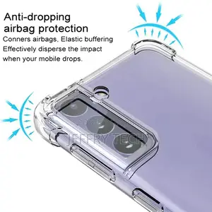 Shockproof Clear TPU S21 Plus Phone Case for Samsung Galaxy