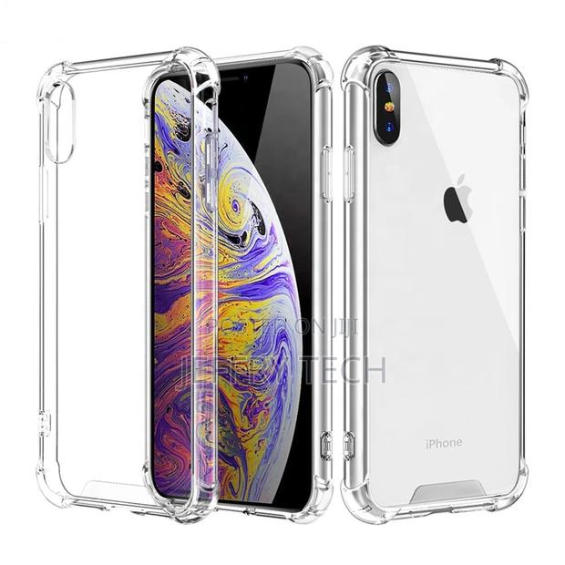 Shockproof TPU Clear Mobile Cell Phone Case for iPhone X XR