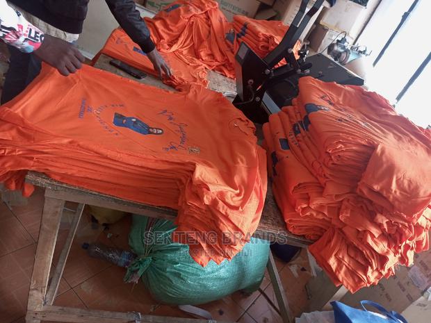 Polyester Orange T-Shirts - thumbnail 5