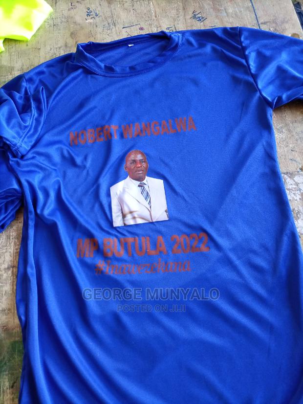 Royal Blue Photo Campaign T-Shirts - main view