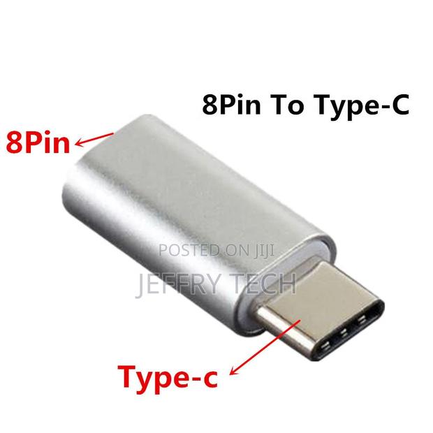 iPhone Lightning Ios 8pin Female to USB Type C Male Convert - thumbnail 2