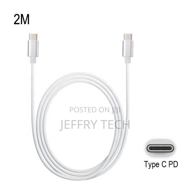 2M 6ft 60W 3A Pd Quick Charge USB Type C to USB Type C Charg - thumbnail 2