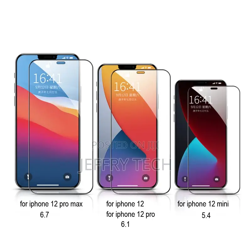 Tempered Glass for Apple iPhone 12 Pro Max Screen Protector