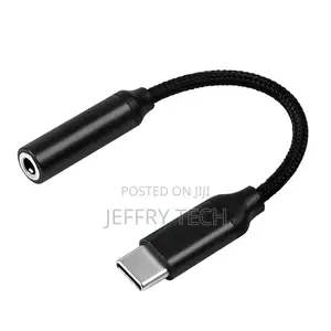 Digital DAC USB Type C to 3.5MM Headphone Jack Adapter For