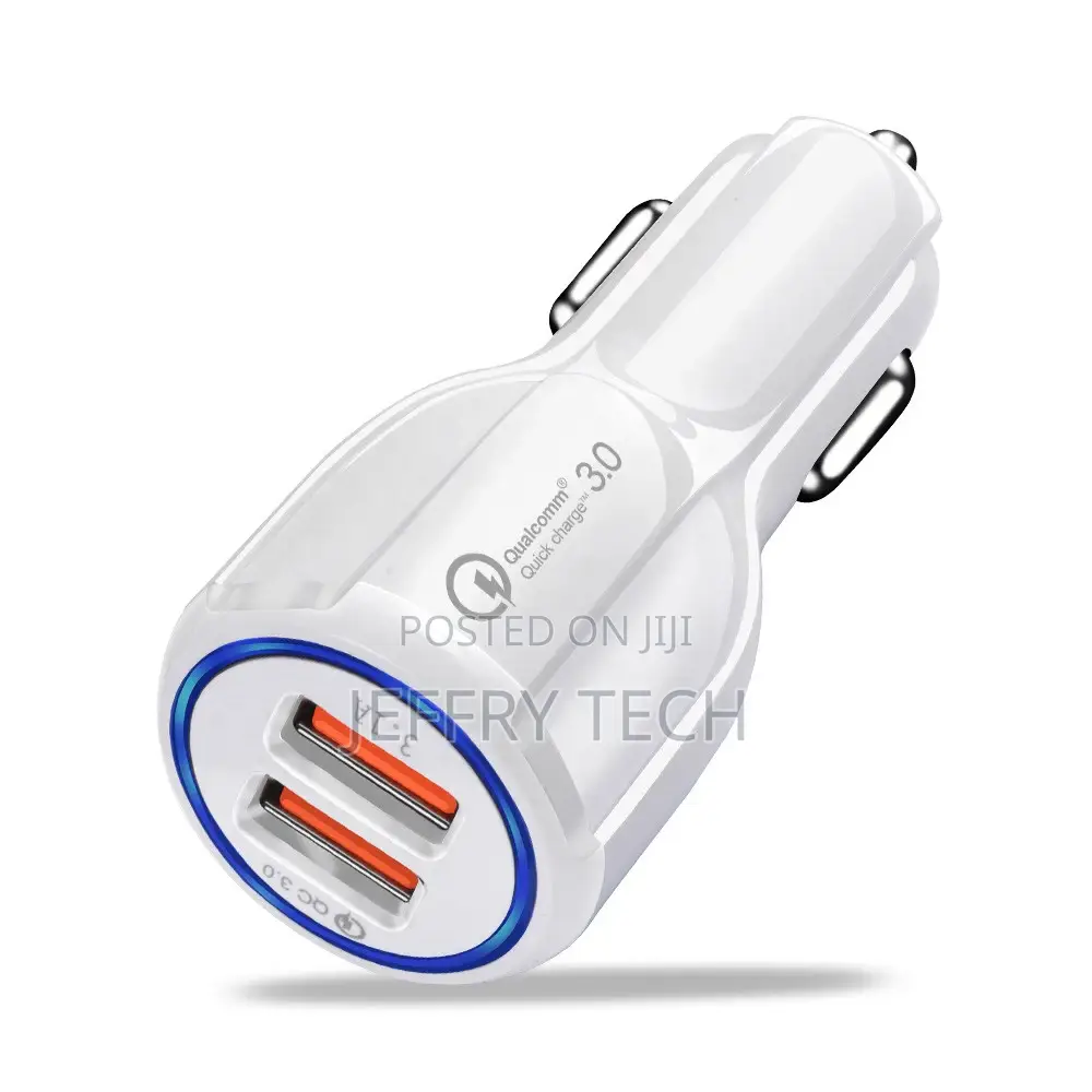 Portable Cheap Universal QC3.0 Fast Charge Dual Usb Car Char