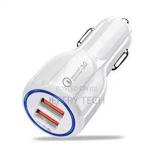 Portable Cheap Universal QC3.0 Fast Charge Dual Usb Car Char
