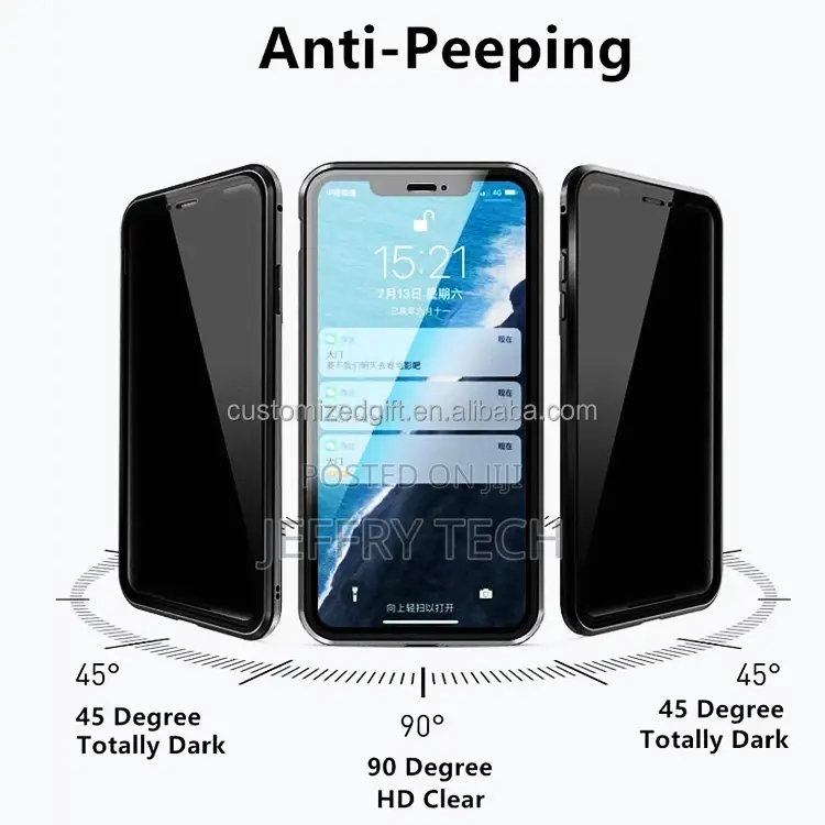 Screen Protector Privacy for iPhone 13 12 11 Phone Shatterp