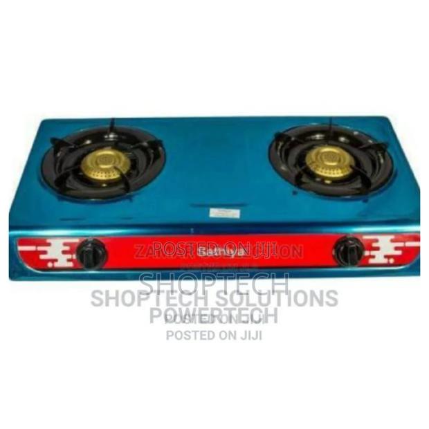 Two Burner Stainless Steel Cooker. - main view