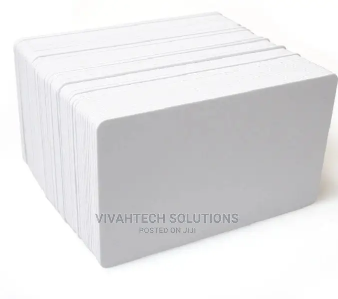 Plain White High Quality PVC Cards