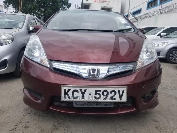 Honda Fit 2014 Red - thumbnail 2