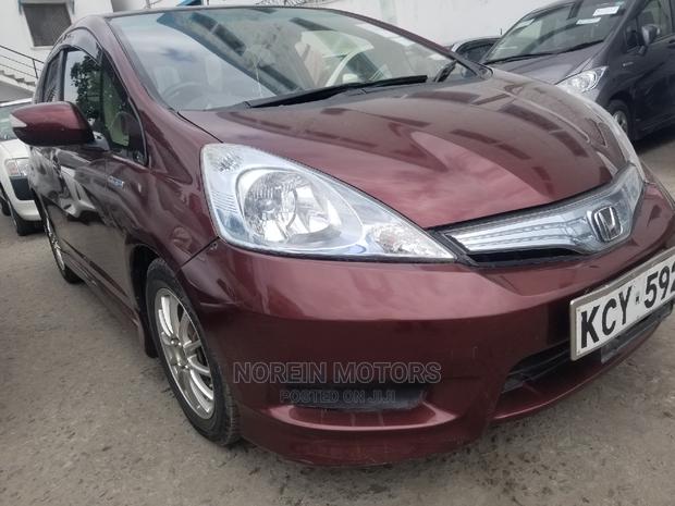 Honda Fit 2014 Red - thumbnail 3