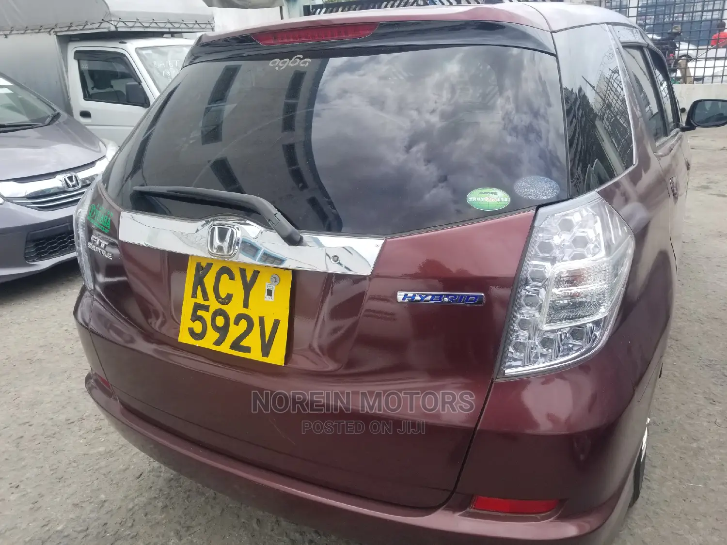 Honda Fit 2014 Red
