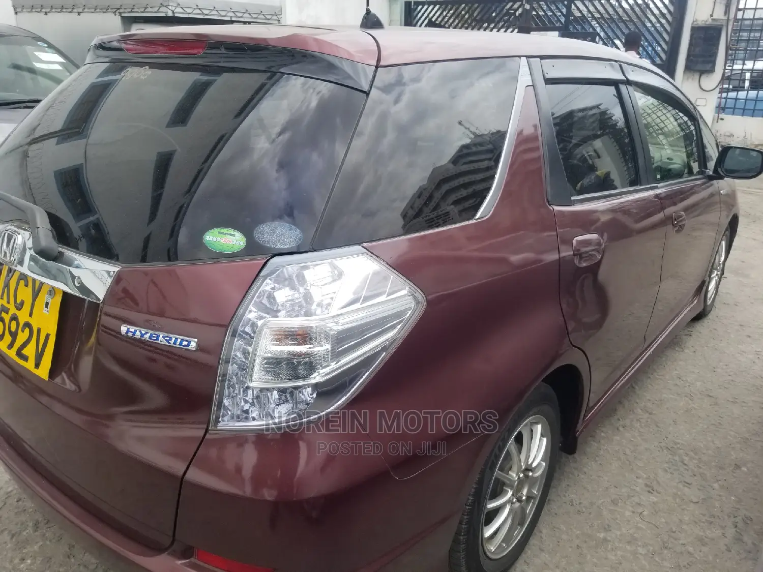 Honda Fit 2014 Red