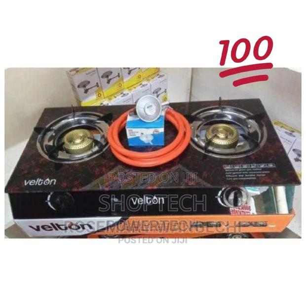 Velton 2burner Glass Top Complete - main view