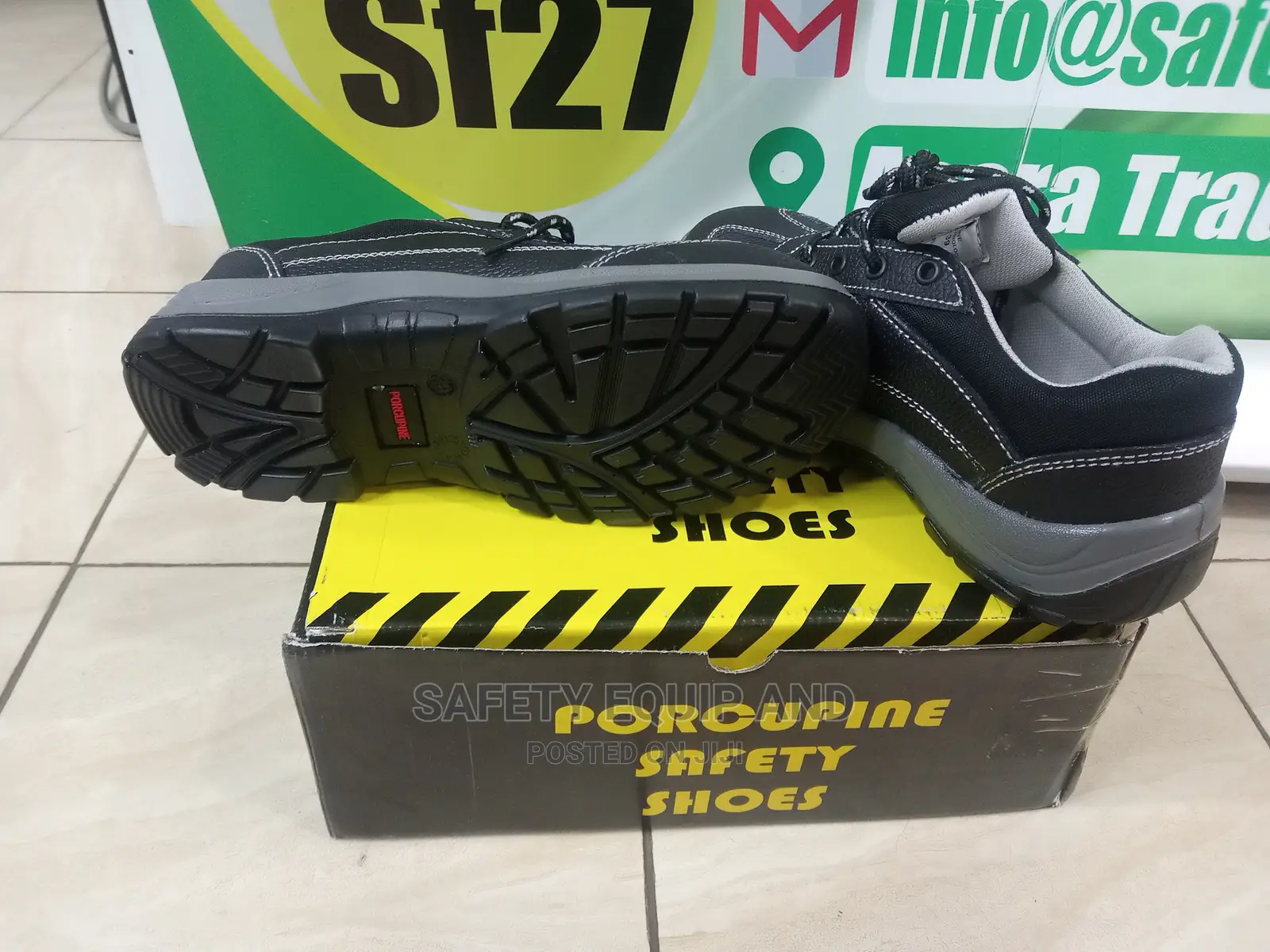 Safety Industrial Boots for Working-Protective Porcupine Saf