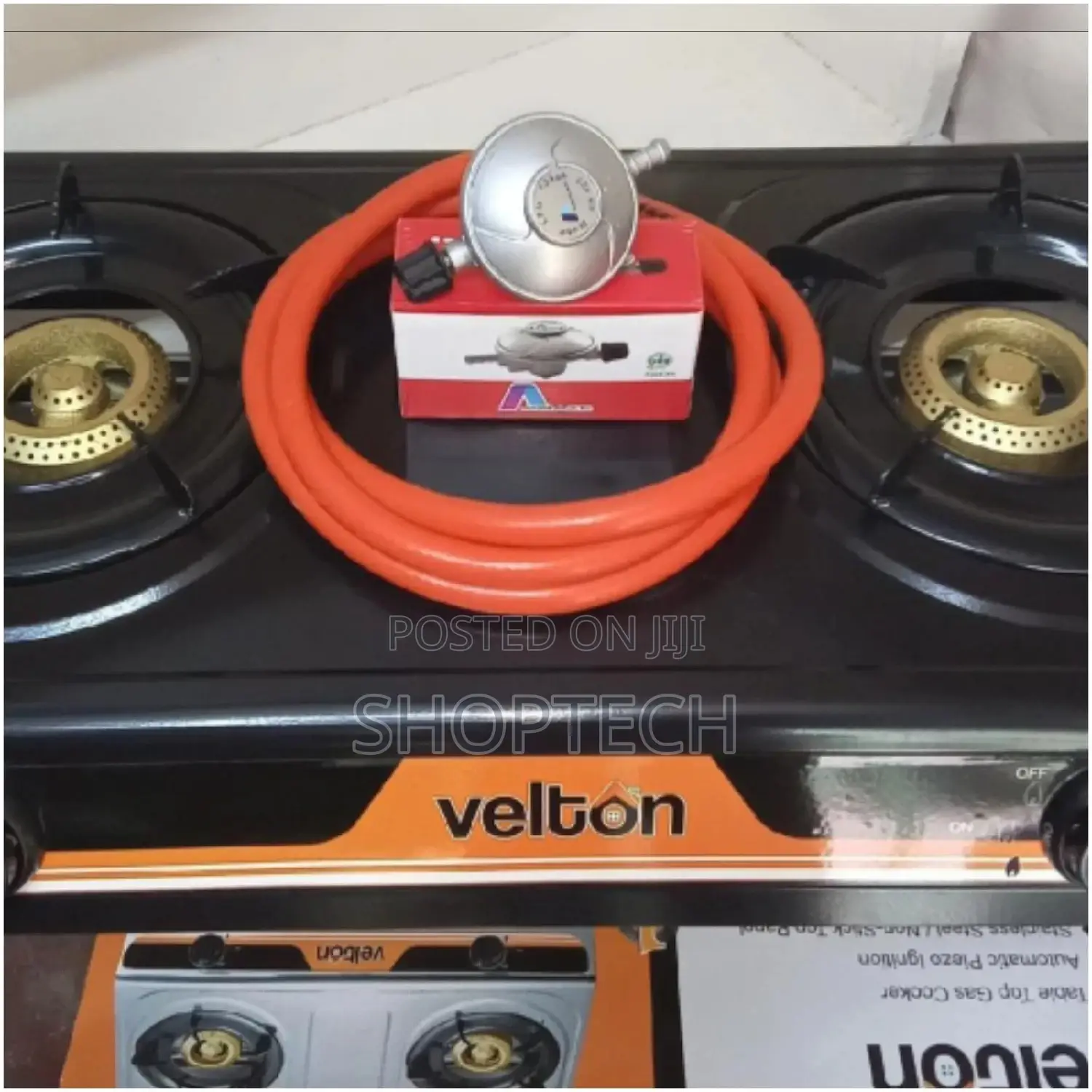 Glass Automatic 2 Burner . Cooker. Cooker