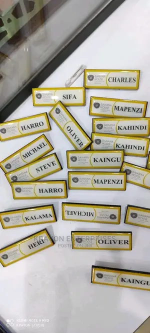 Official Nametags