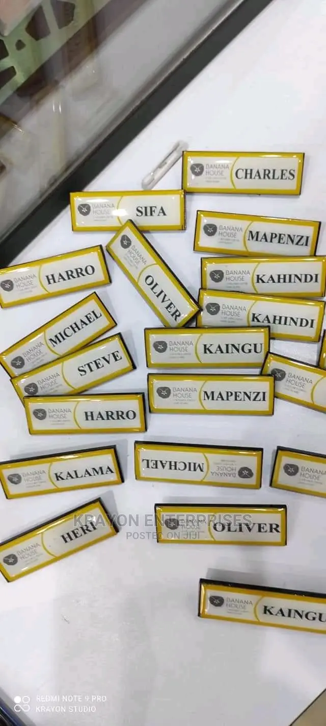 Official Nametags