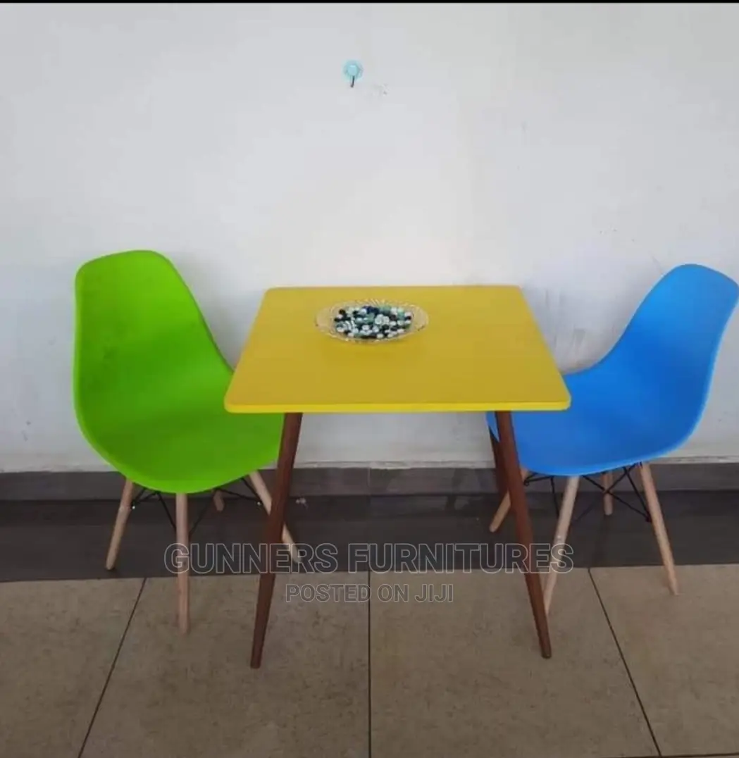 Eames Table and Chairs.