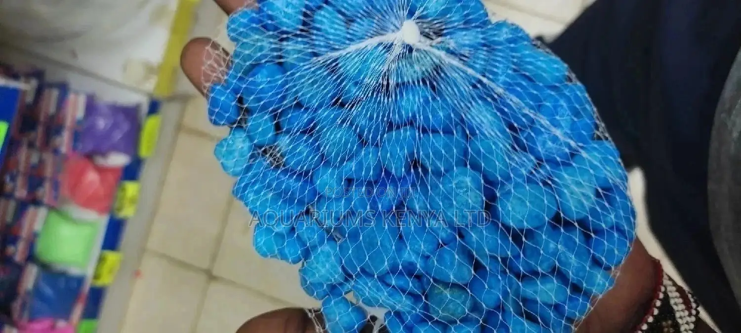 Blue Gravel , Aquarium Gravel