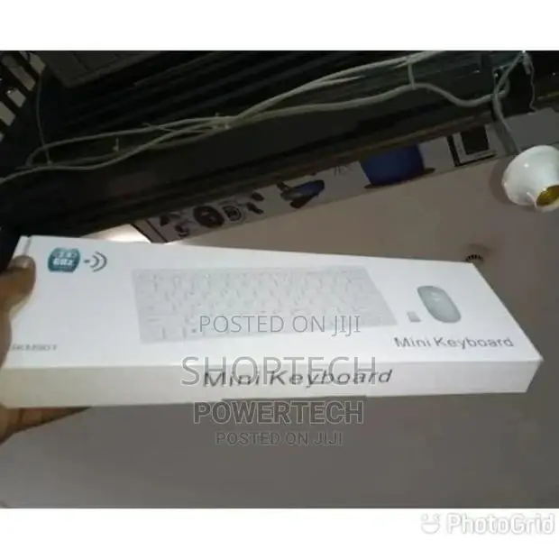 Wireless Keyboard and Mouse.