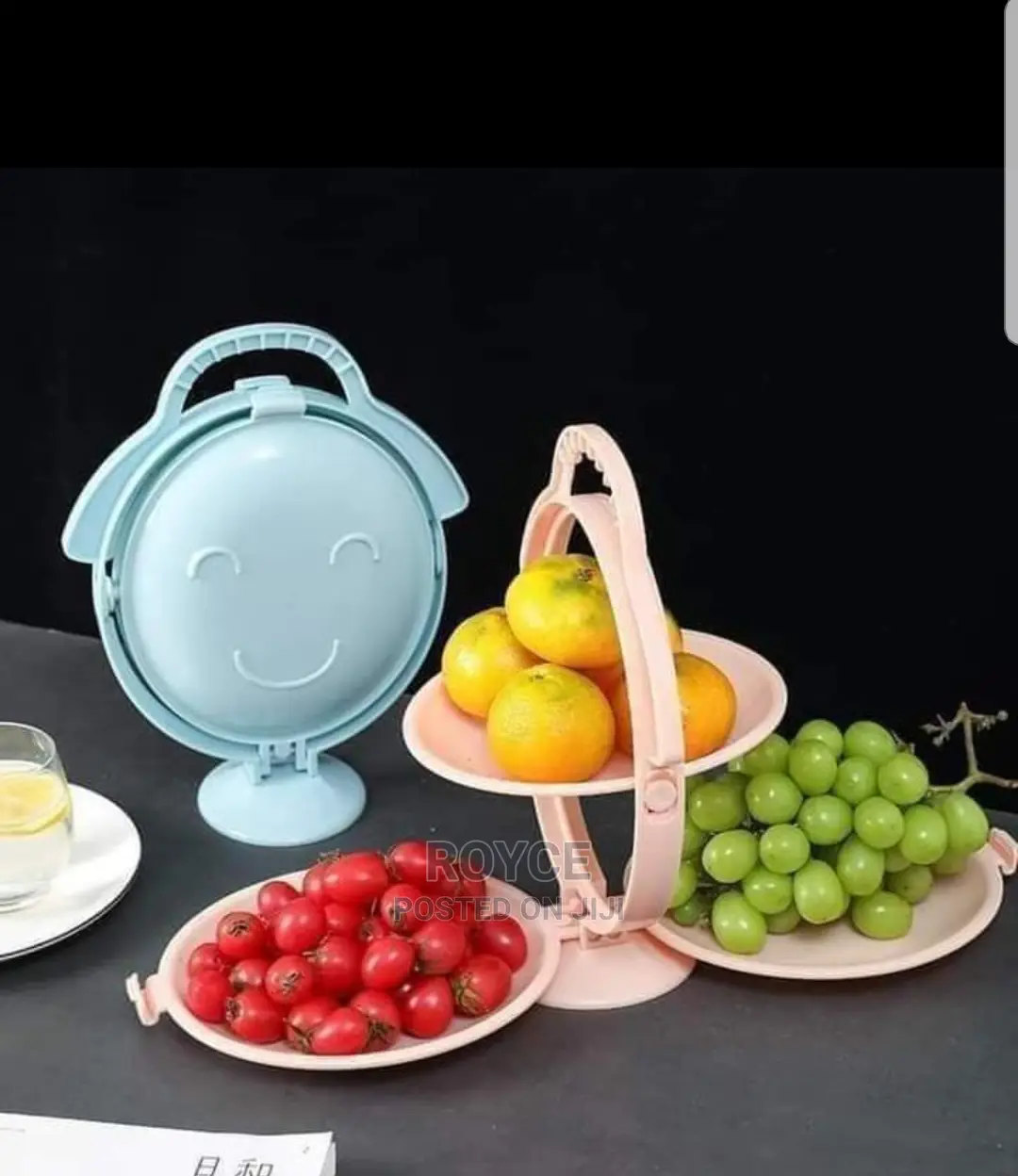 Creative Folding 3 Layer Plate