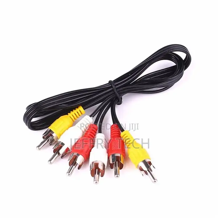 3 Port AV Switcher RCA Selector Switch 3 in 1 AV Switch For
