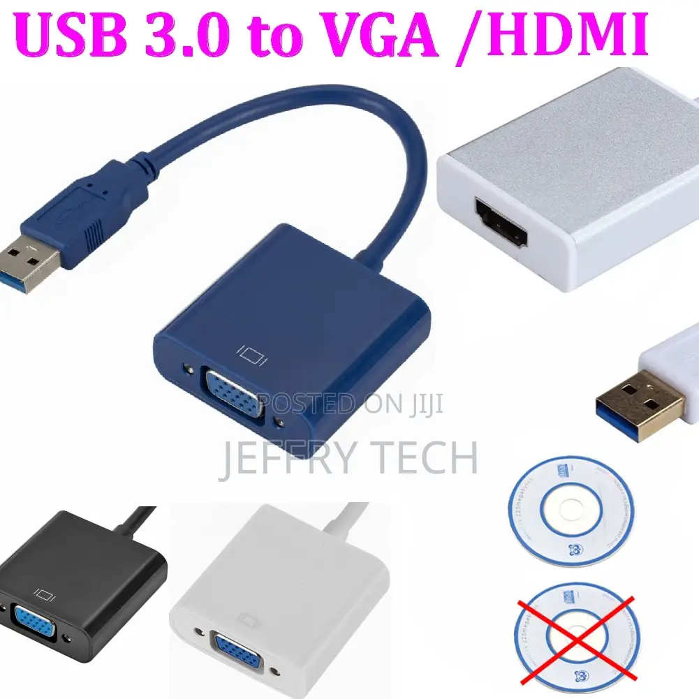 Adapter Converter External Video Graphic Card for WIN7 WIN8