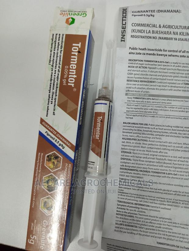 TORMENTOR 0.05% Cockroach GEL 5 Grams Insecticide - thumbnail 2
