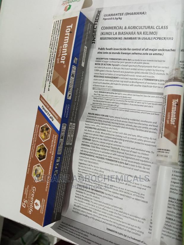 TORMENTOR 0.05% Cockroach GEL 5 Grams Insecticide - thumbnail 4