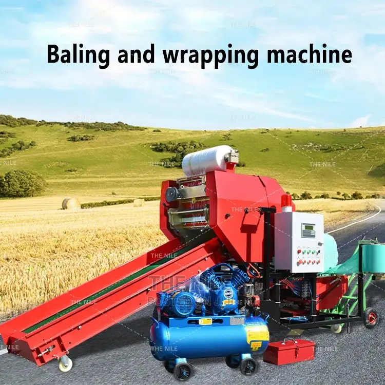 Baler Hay Packing Wrapping Machine