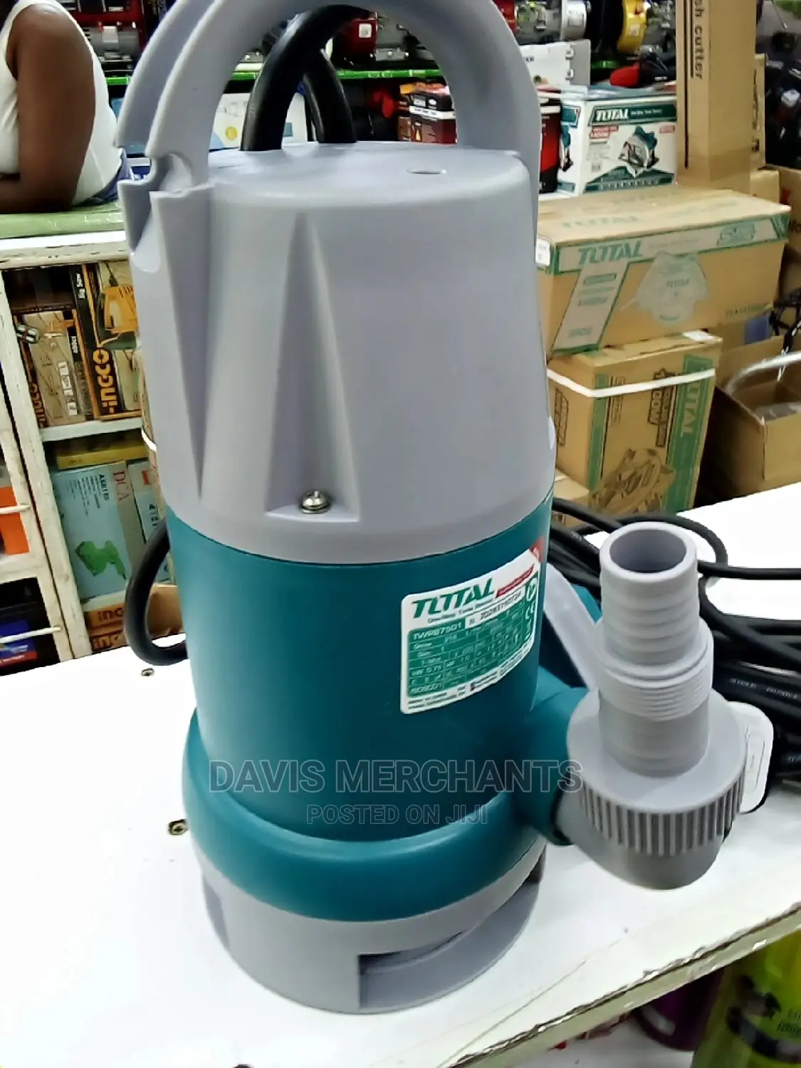 Total Submersible Water Pump 1hp