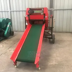 Round Wheat Straw Hay Baler