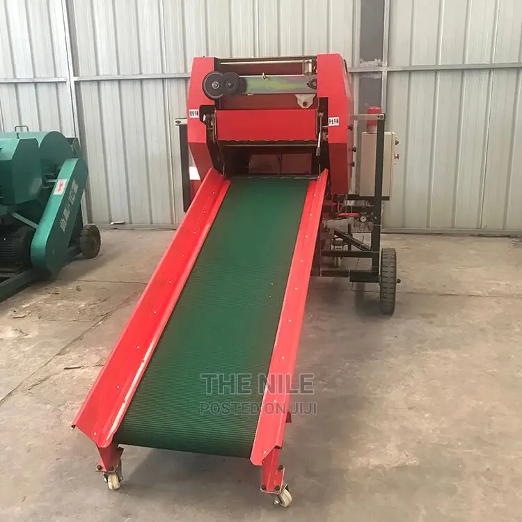 Round Wheat Straw Hay Baler
