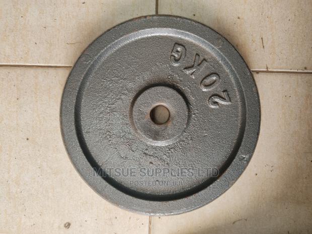 A Pair Of Gym Weights - 20 KG Metal