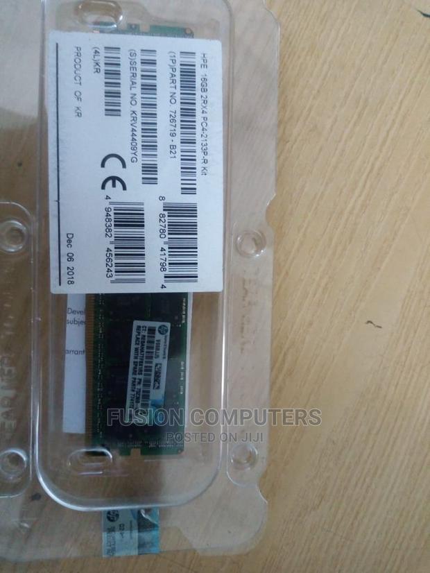 HPE 16GB 2rx4 PC4-2133P-R Kit for G9 Server - main view