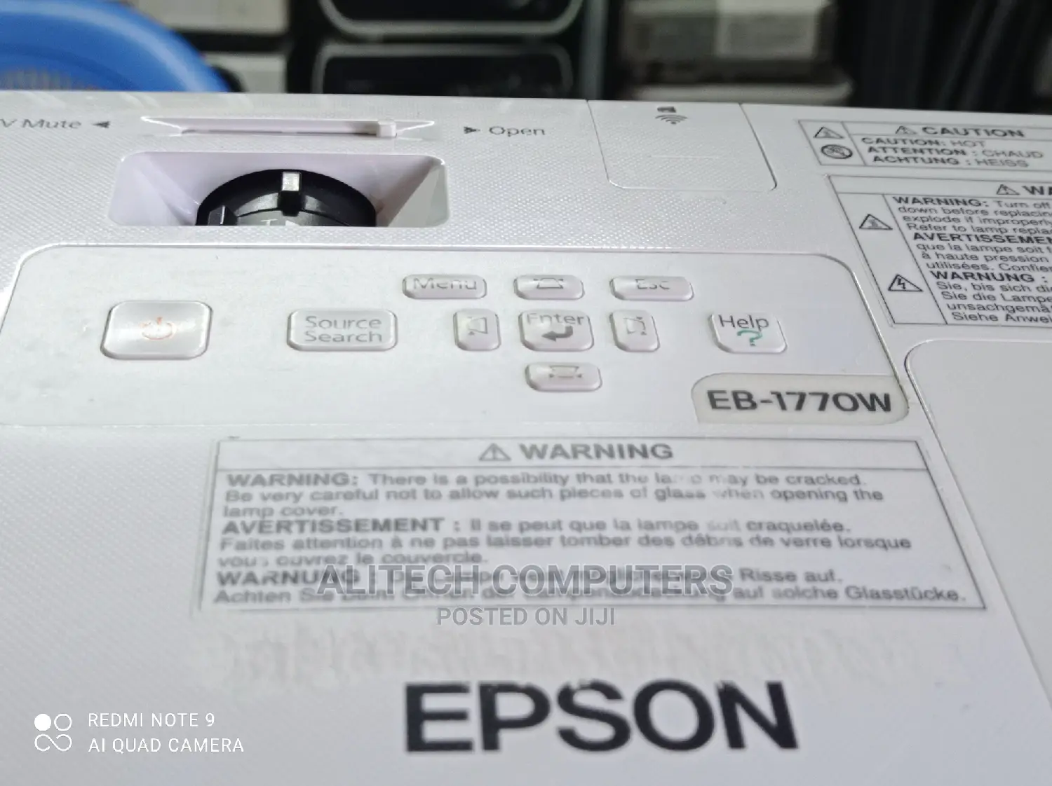 Epson Eb-1770w Utrla Slim Projector
