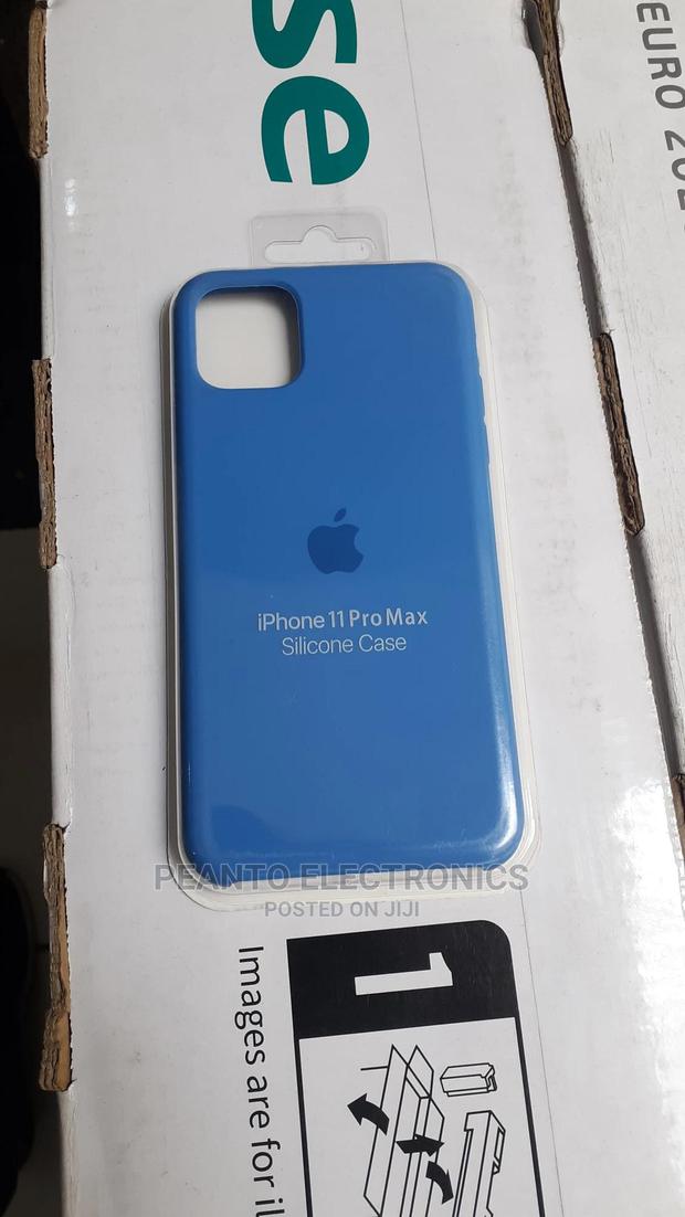 Silicone Case Blue - Silicone Case for iPhone 11 Pro, B