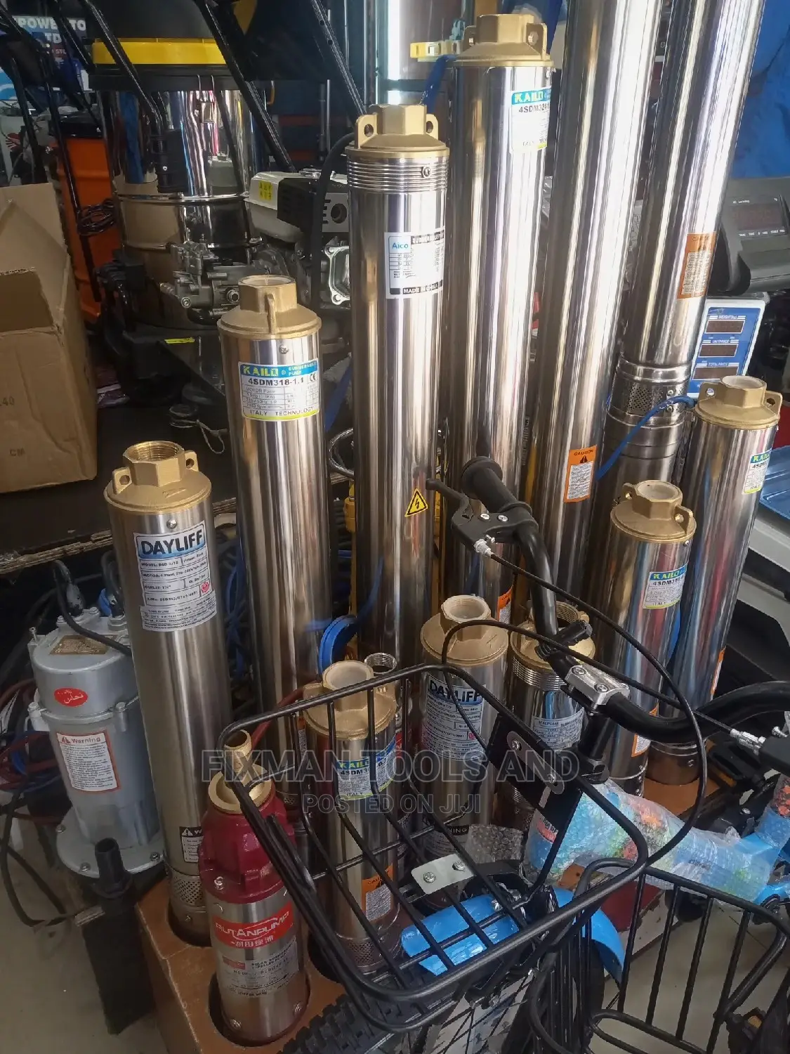 High Pressure Kailo 1.5 HP Submersible Water Pump , 112 M