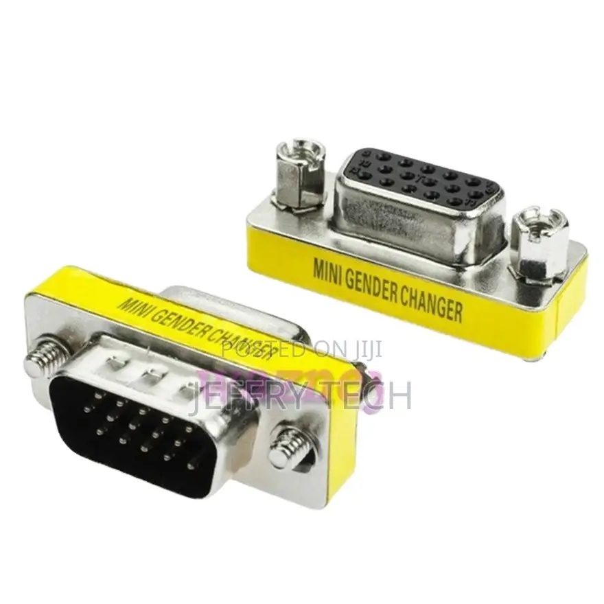 15 Pins D-Sub DB15 VGA Female to Female to Male to Male VGA