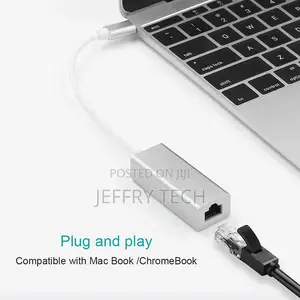 Xput Mini USB 3.1 Type C USB-C to RJ45 10/100mpbs Ethernet L