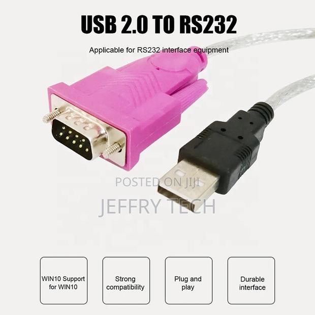 DB9 Serial Port Adapter Cable Drivers - M/M For Windows 10 - main view