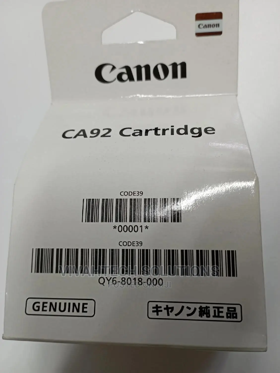 Canon CA92 Printhead Tri Color Cartridge